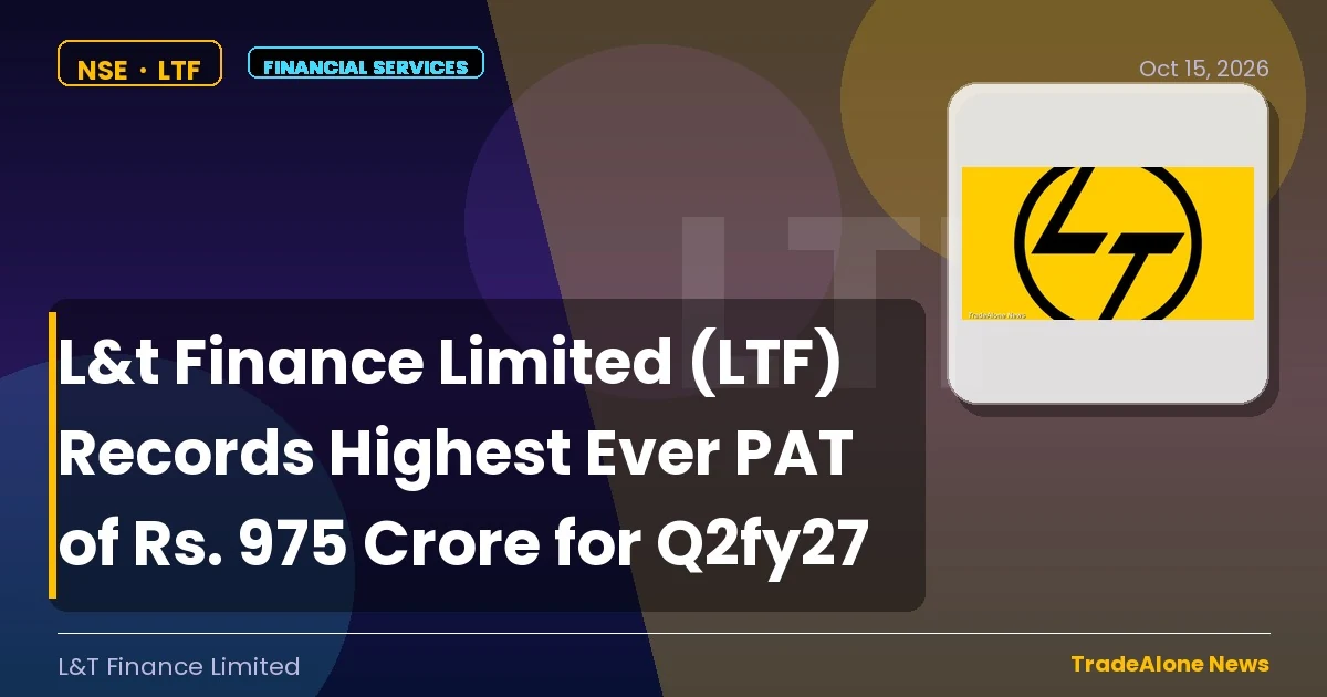 L&t Finance Limited LTF Q2fy27 Results