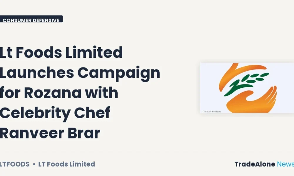 Lt Foods Limited Ltfoods October 2026 Campaign