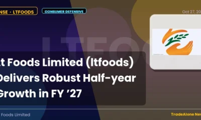 Lt Foods Limited Ltfoods H1 FY27 Growth