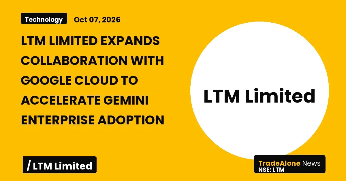 Ltm Limited NSE LTM October 2026 Collaboration