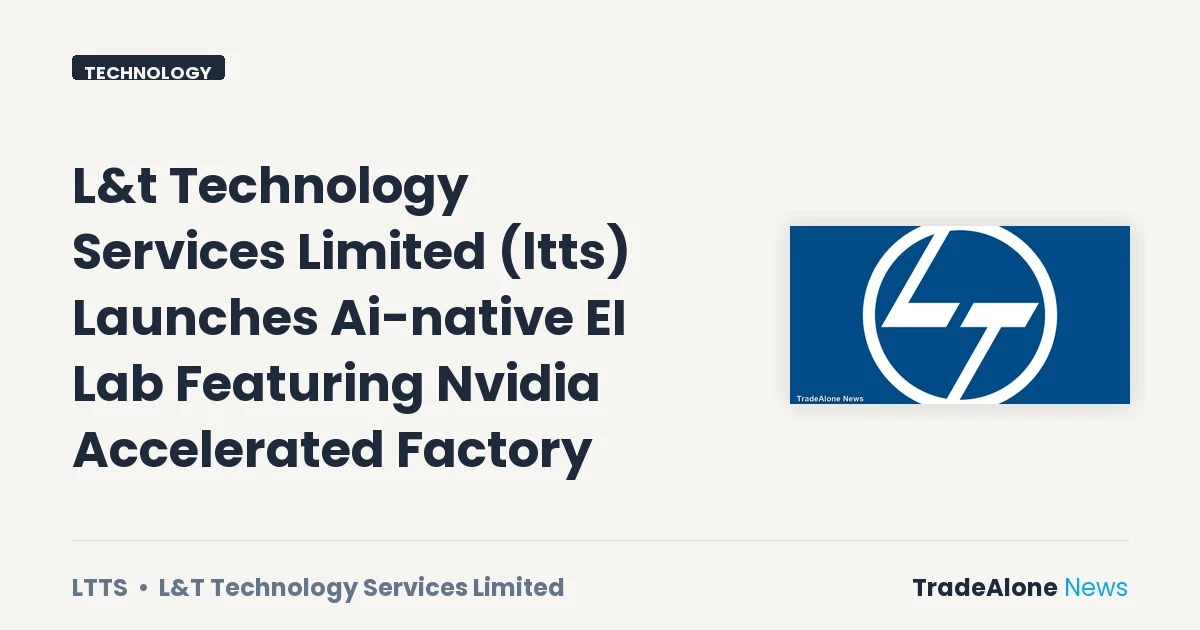 L&t Technology Services Limited LTTS October 2026 EI Lab