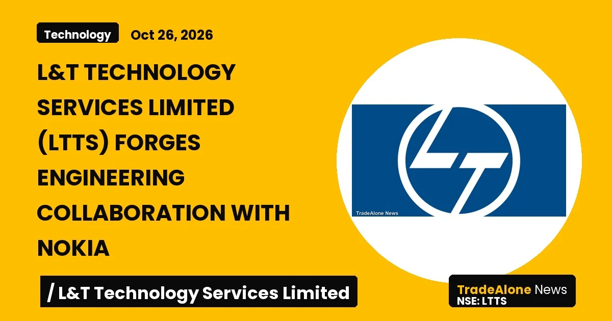 L&t Technology Services Limited LTTS October 2026 Collaboration