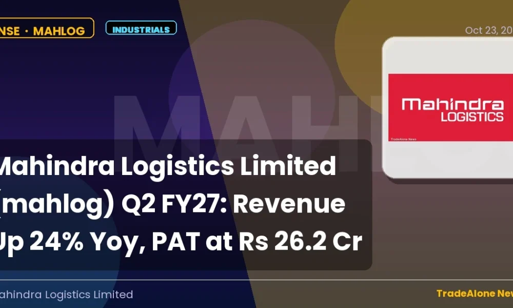 Mahindra Logistics Limited Mahlog Q2 FY27 Results
