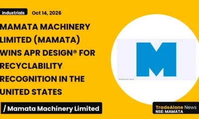 Mamata Machinery Limited Mamata Q4 FY26 APR Design® Recognition