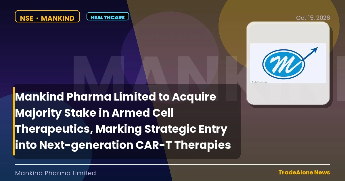 Mankind Pharma Limited Mankind October 2026 CAR-T Therapies