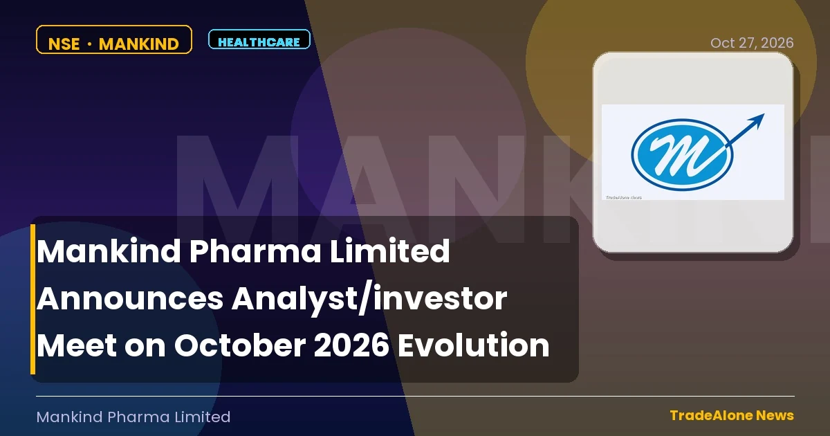 Mankind Pharma Limited Mankind Q2 FY27 Results