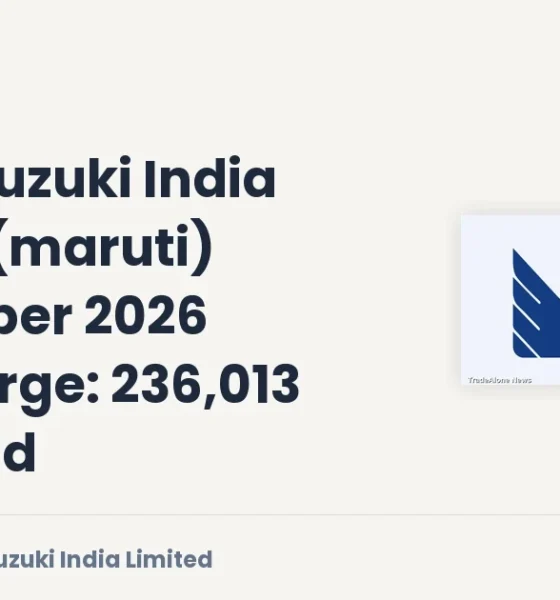 Maruti Suzuki India Limited Maruti September 2026 Sales