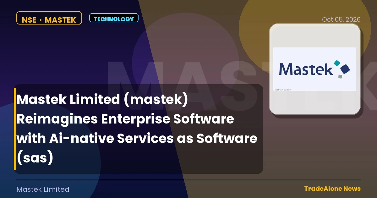 Mastek Limited Mastek October 2026 Event