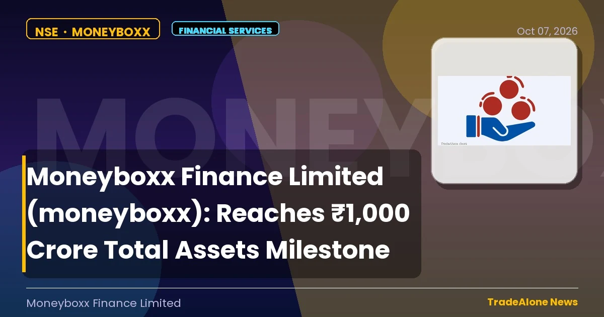 Moneyboxx Finance Limited Moneyboxx ₹1,000 Crore Total Assets
