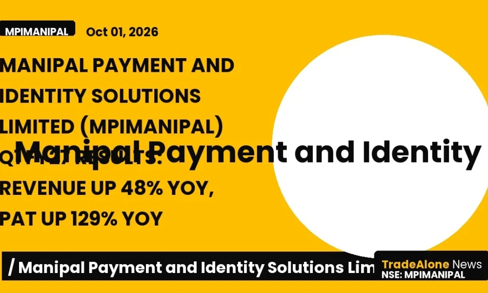 Manipal Payment and Identity Solutions Limited Mpimanipal Q1 FY27 Results