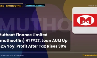 Muthoot Finance Limited Muthootfin H1 FY27 Results