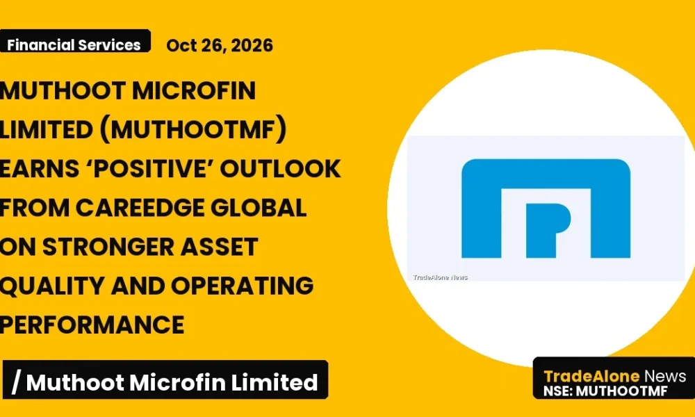 Muthoot Microfin Limited Muthootmf Positive Outlook October 2026