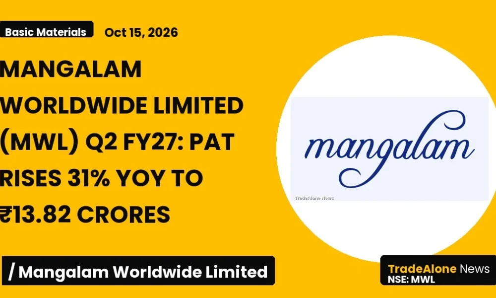 Mangalam Worldwide Limited MWL Q2 FY27 Results