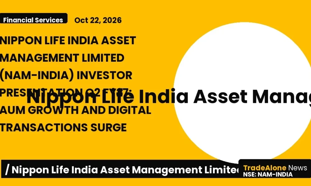 Nippon Life India Asset Management Limited Nam-india Q2 FY27 Results
