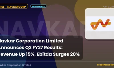 Navkar Corporation Limited Navkarcorp Q2 FY27 Results