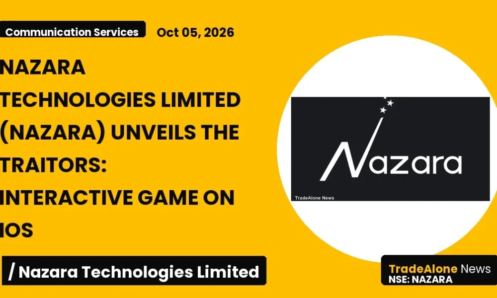 Nazara Technologies Limited Nazara October 2026 the Traitors Game