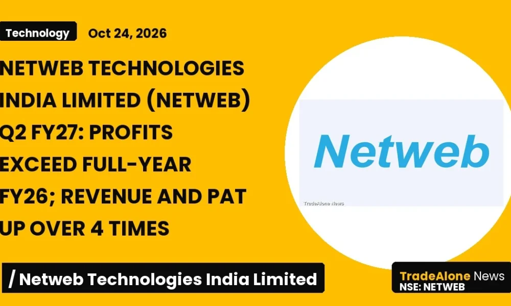 Netweb Technologies India Limited Netweb Q2 FY27 Results