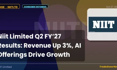 Niit Limited Niitltd Q2 FY27 Results