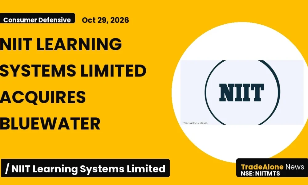 Niit Learning Systems Limited Niitmts Acquisition October 2026