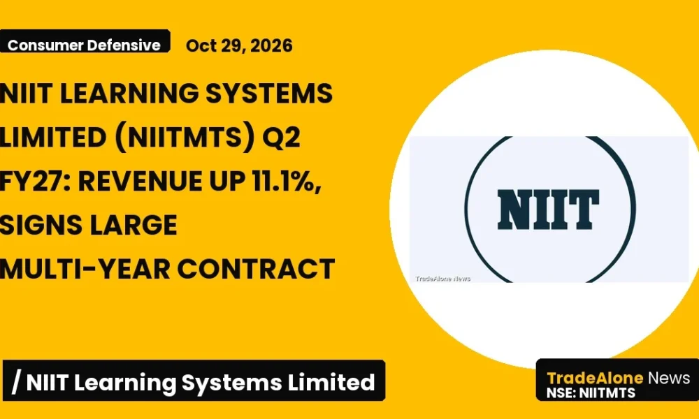 Niit Learning Systems Limited Niitmts Q2 FY27 Results