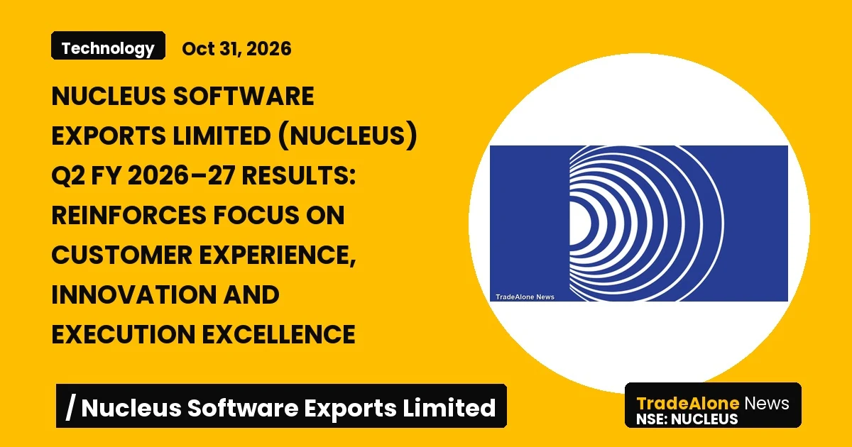 Nucleus Software Exports Limited Nucleus Q2 FY 2026–27 Results