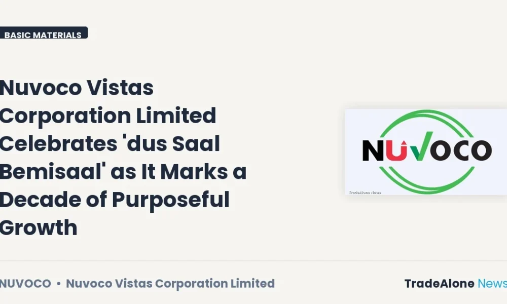 Nuvoco Vistas Corporation Limited Nuvoco Dus Saal Bemisaal