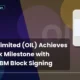 Oil India Limited OIL Special CBM Block Signing