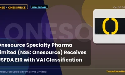 Onesource Specialty Pharma Limited NSE Onesource October 2026 EIR