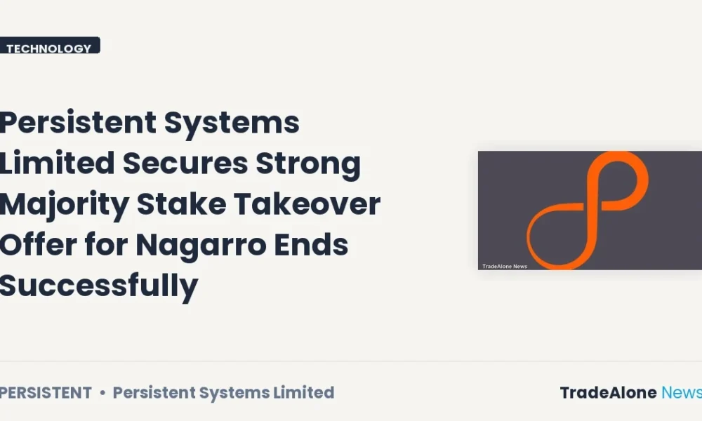 Persistent Systems Limited Persistent Q1 CY27 Nagarro Takeover