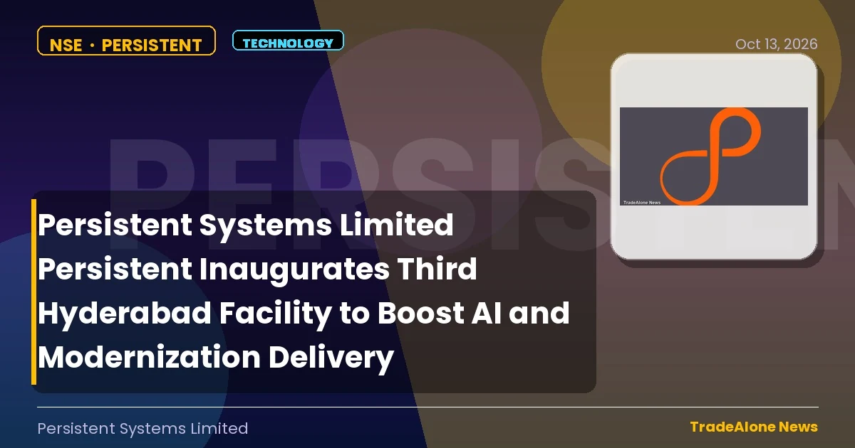 Persistent Systems Limited Persistent Third Hyderabad Facility