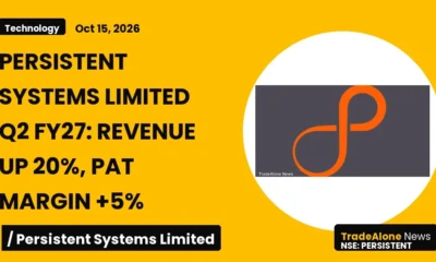 Persistent Systems Limited Persistent Q2 FY27 Results