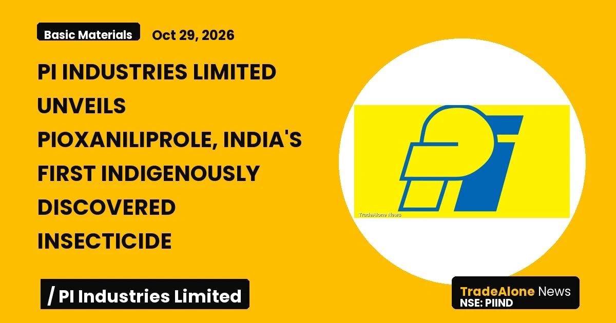Pi Industries Limited PIIND October 2026 Breakthrough