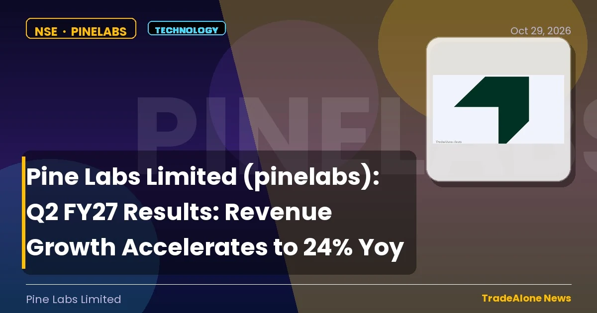 Pine Labs Limited Pinelabs Q2 FY27 Results