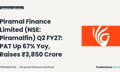 Piramal Finance Limited NSE Piramalfin Q2 FY27 Results