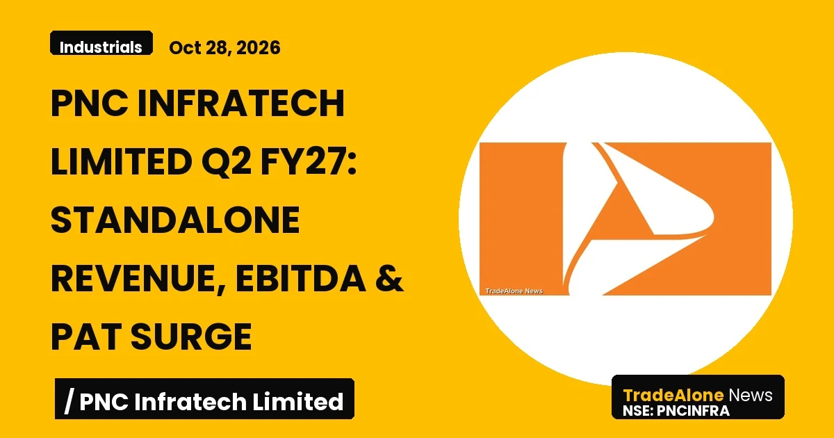 Pnc Infratech Limited Pncinfra Q2 FY27 Results