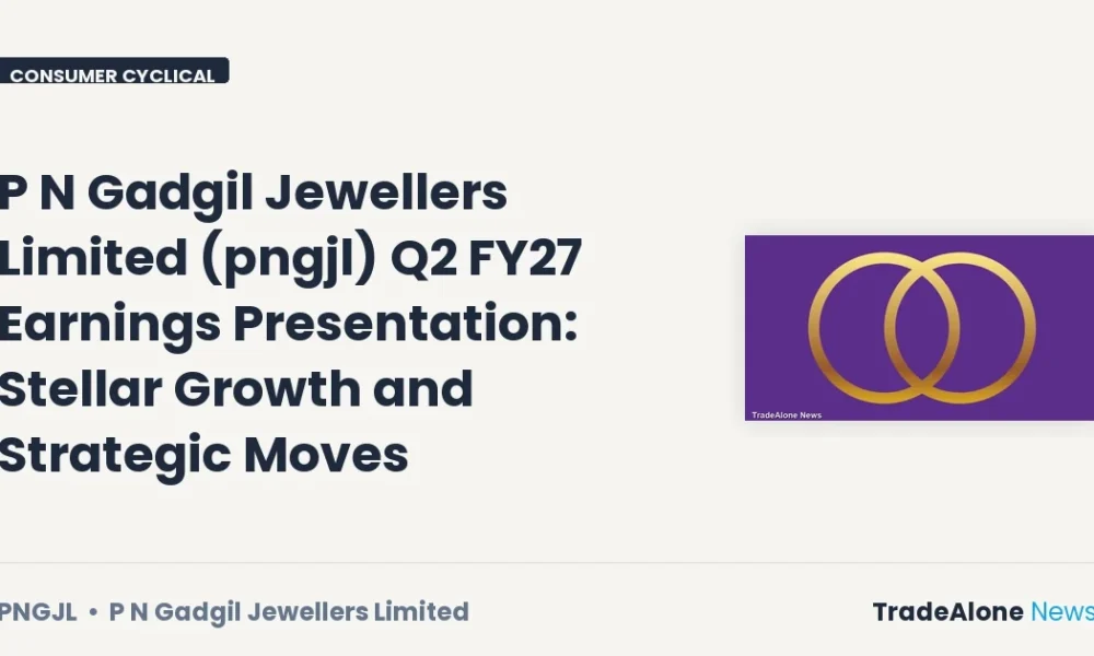 P N Gadgil Jewellers Limited PNGJL Q2 FY27 Earnings