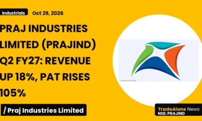 Praj Industries Limited Prajind Q2 FY27 Results