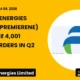 Premier Energies Limited NSE Premierene Q2 FY27 Orders