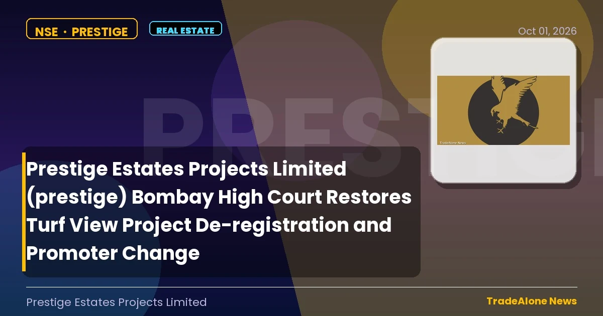 Prestige Estates Projects Limited Prestige October 2026