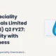 Privi Speciality Chemicals Limited Priviscl Q2 FY27 Prosperity with Orderliness