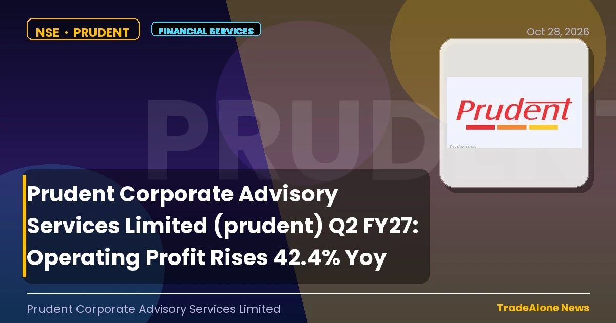 Prudent Corporate Advisory Services Limited Prudent Q2 FY27 Operating Profit