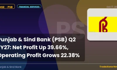 Punjab & Sind Bank PSB Q2 FY27 Results
