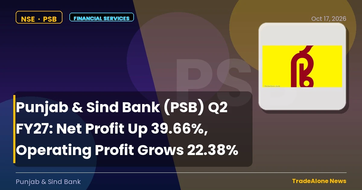 Punjab & Sind Bank PSB Q2 FY27 Results