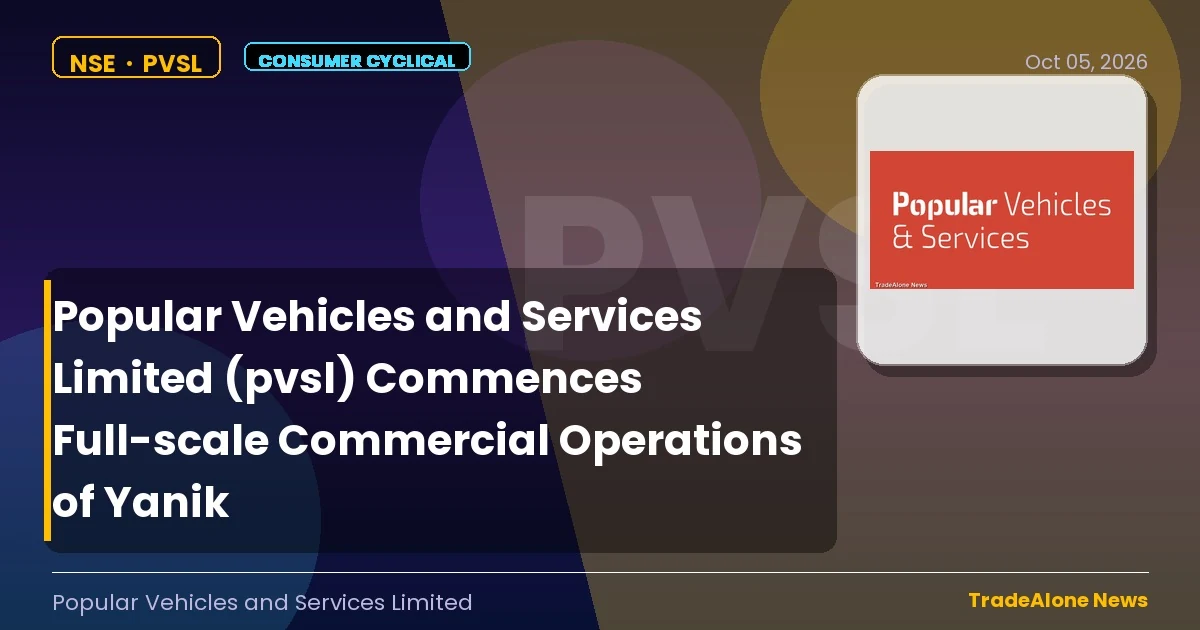 Popular Vehicles and Services Limited PVSL Yanik Launch