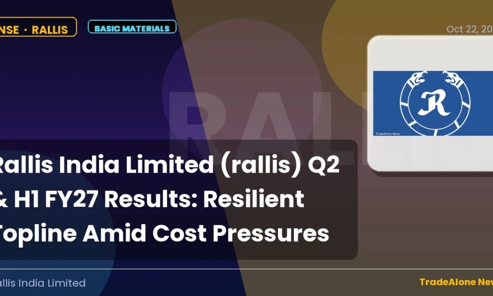 Rallis India Limited Rallis Q2 FY27 Results