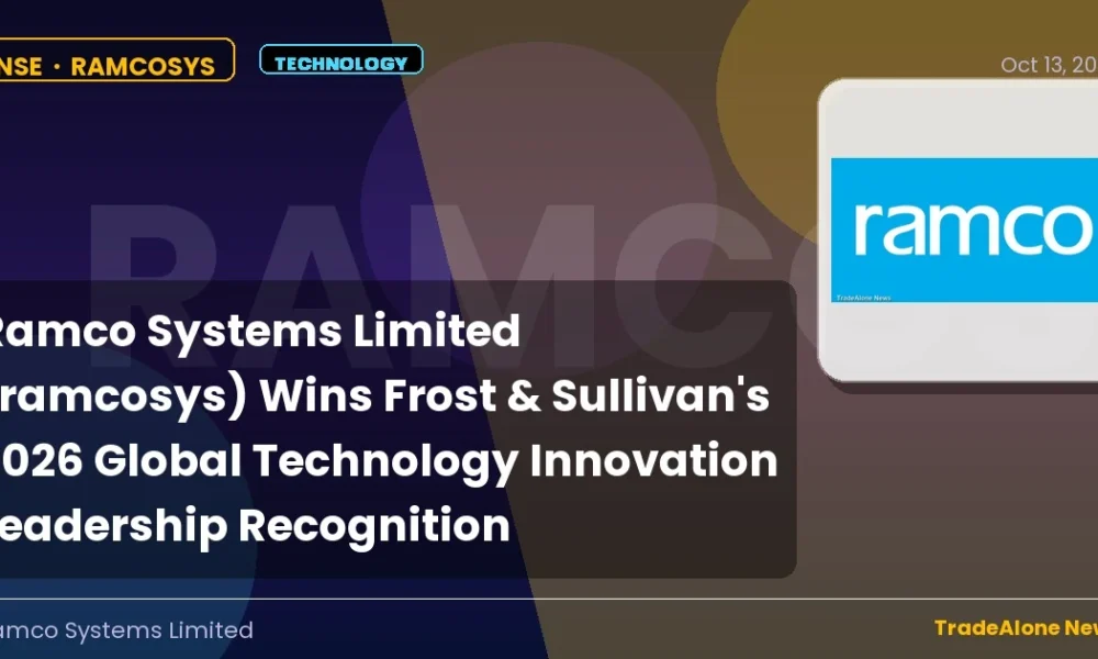 Ramco Systems Limited Ramcosys 2026 Global Technology Innovation Recognition
