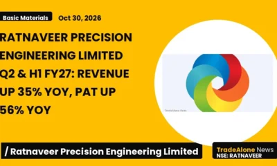 Ratnaveer Precision Engineering Limited Ratnaveer Q2 FY27 Results
