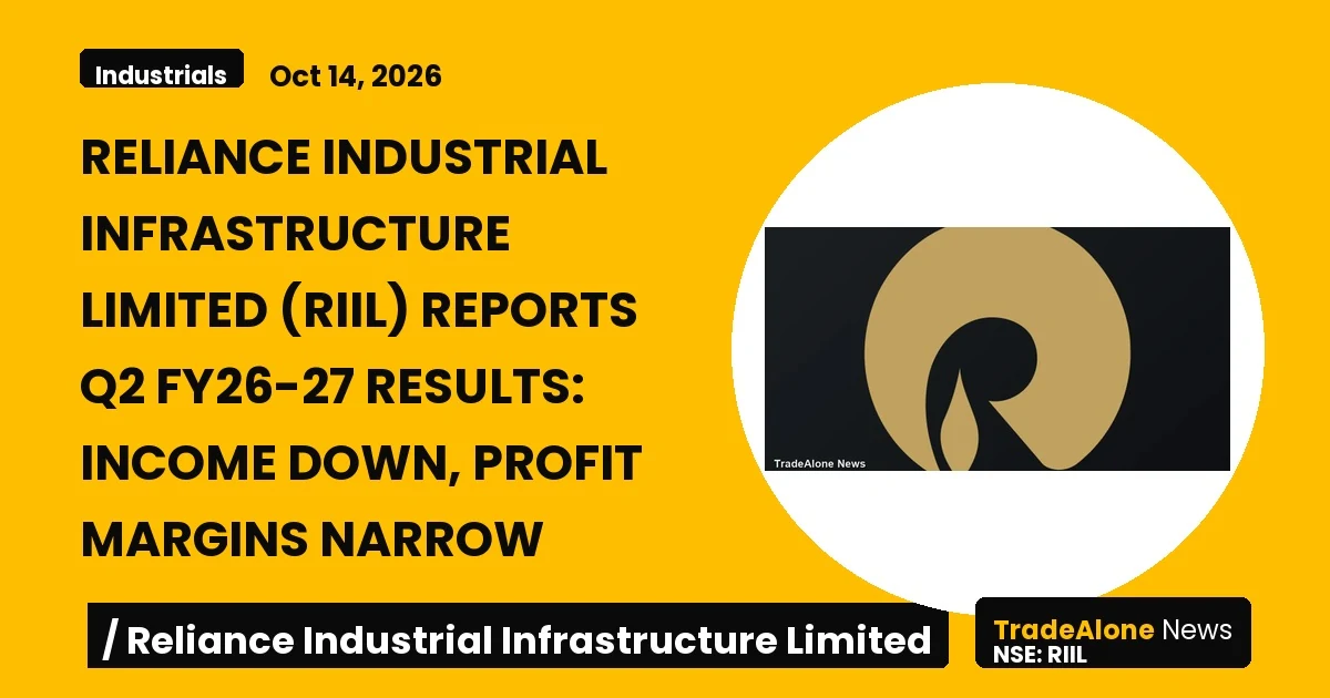 Reliance Industrial Infrastructure Limited RIIL Q2 FY26 Results