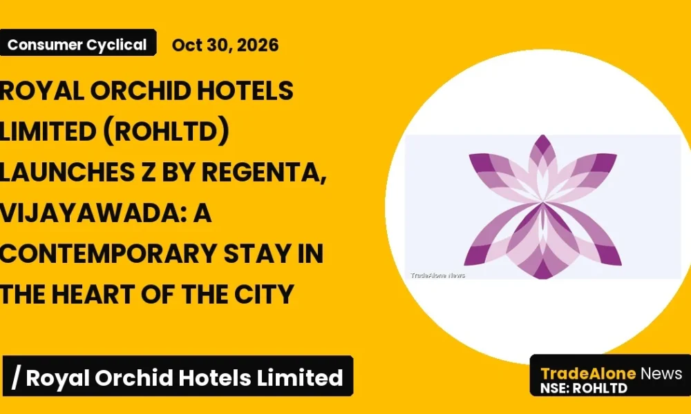 Royal Orchid Hotels Limited Rohltd October Event