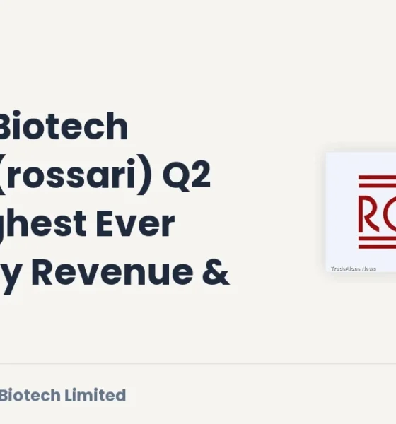Rossari Biotech Limited Rossari Q2 FY27 Results